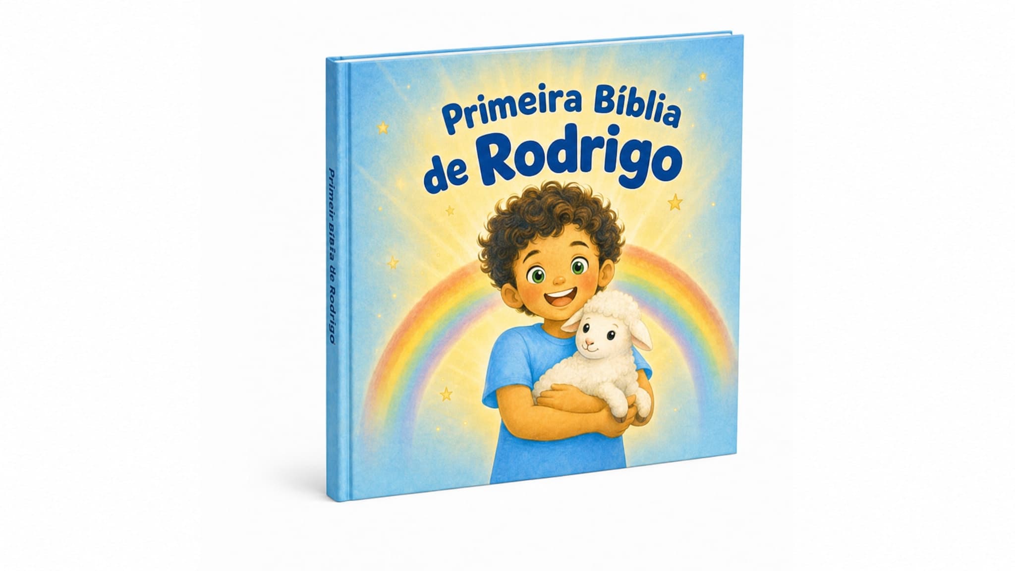 É assim que nasce a sua Bíblia infantil personalizada