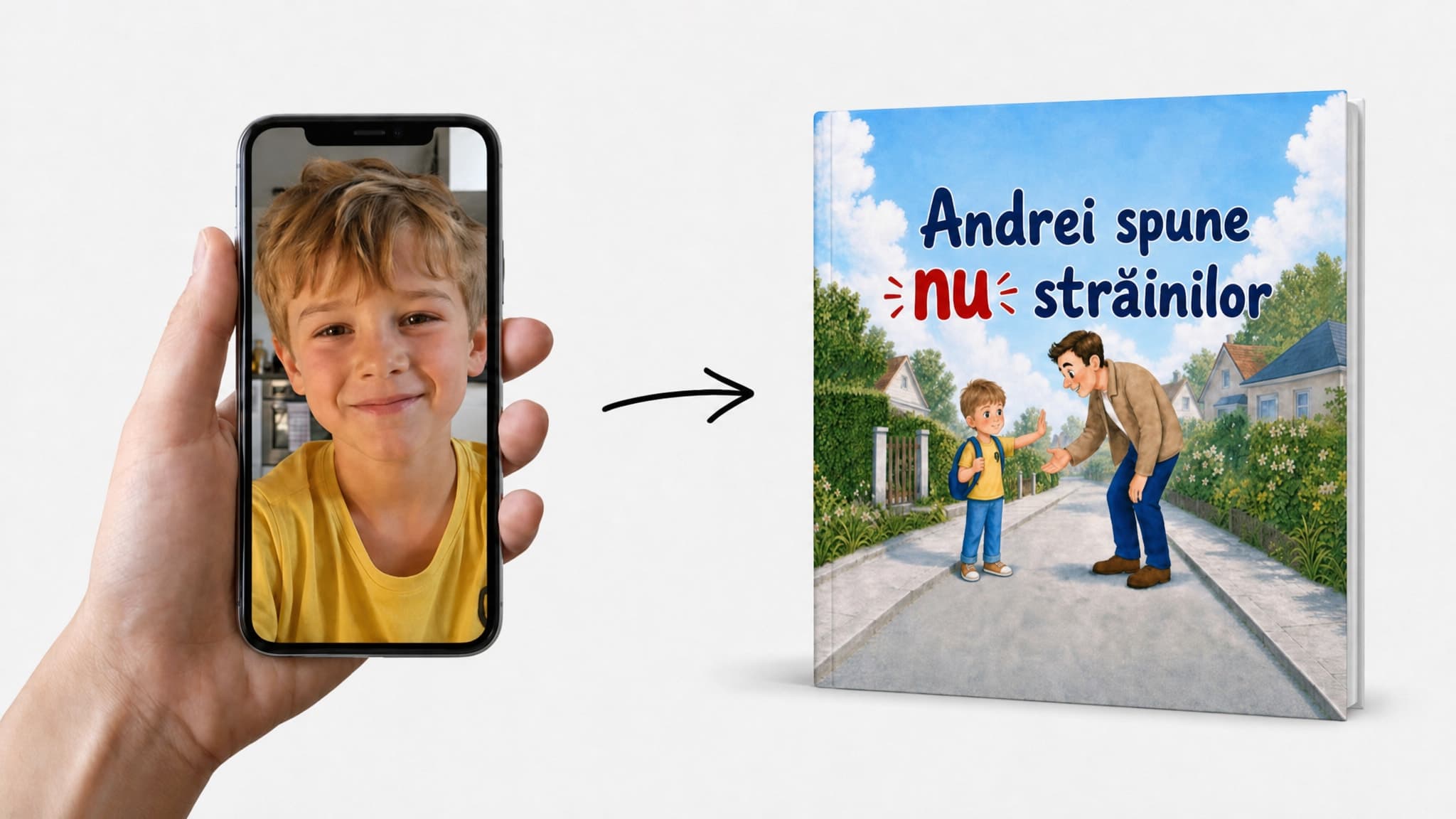 Așa ia naștere cartea personalizată