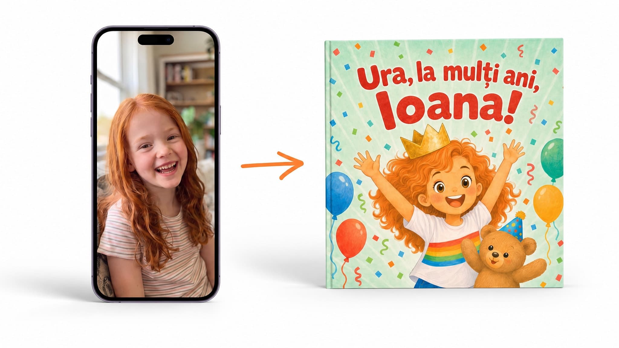 Așa ia naștere cartea personalizată