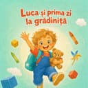 Carte personalizată pentru copii despre prima zi la grădiniță