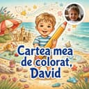 Carte de colorat personalizată din fotografiile dumneavoastră
