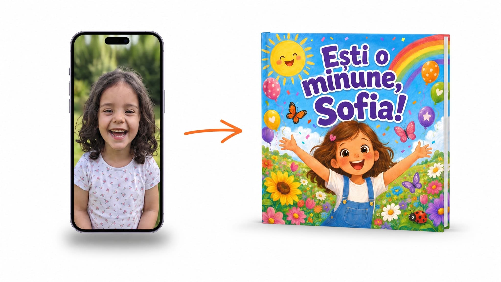 Așa ia naștere cartea personalizată
