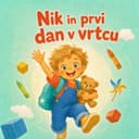 Personalizirana otroška knjiga za prvi dan v vrtcu