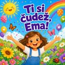 Personalizirana otroška knjiga »Ti si čudež«