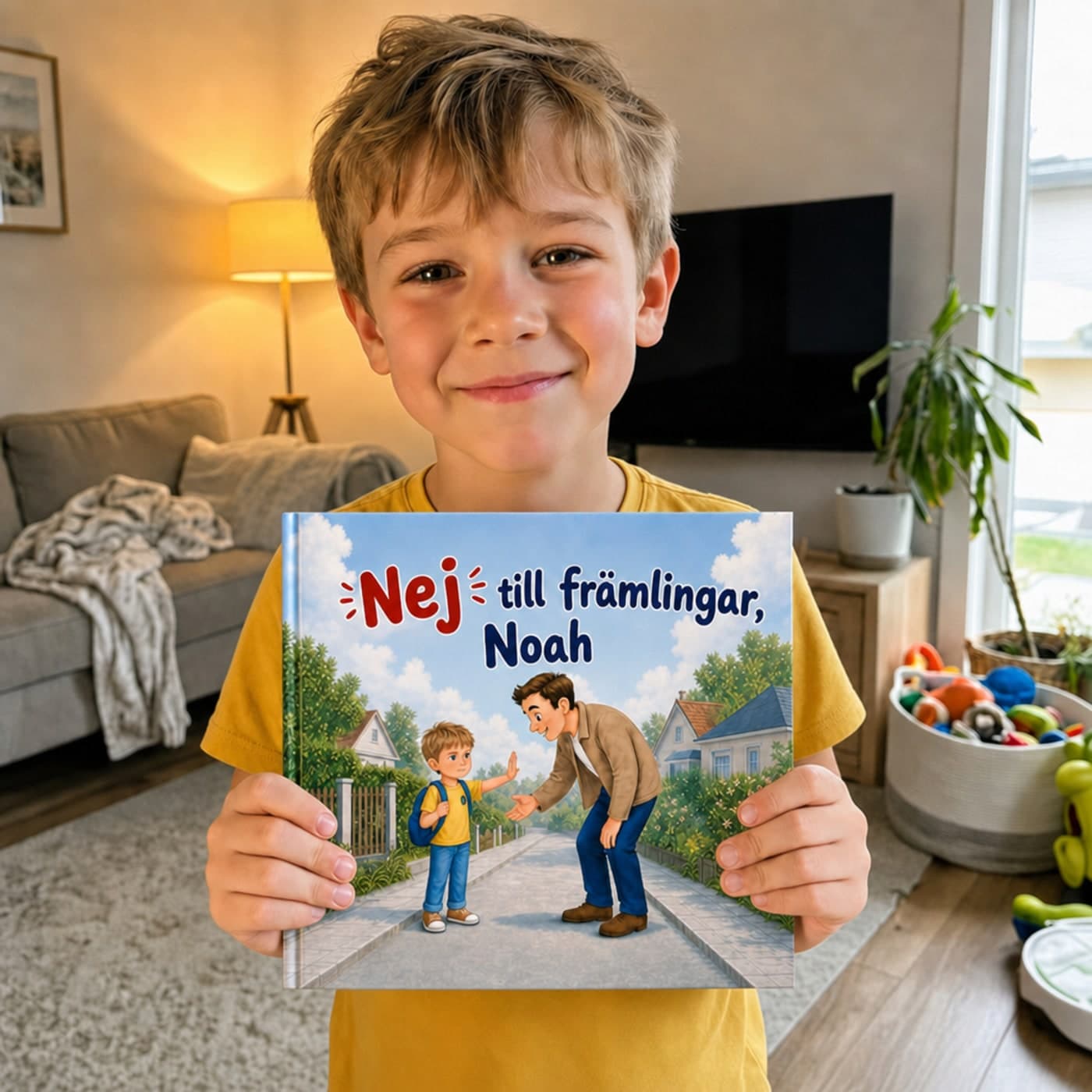 Ditt barn på omslaget