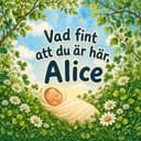 Personlig bok till nyfödda – Så fint att du finns