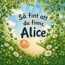 Personlig bok till nyfödda – Så fint att du finns
