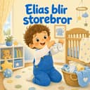 Personlig barnbok ”Storebror / Storasyster”