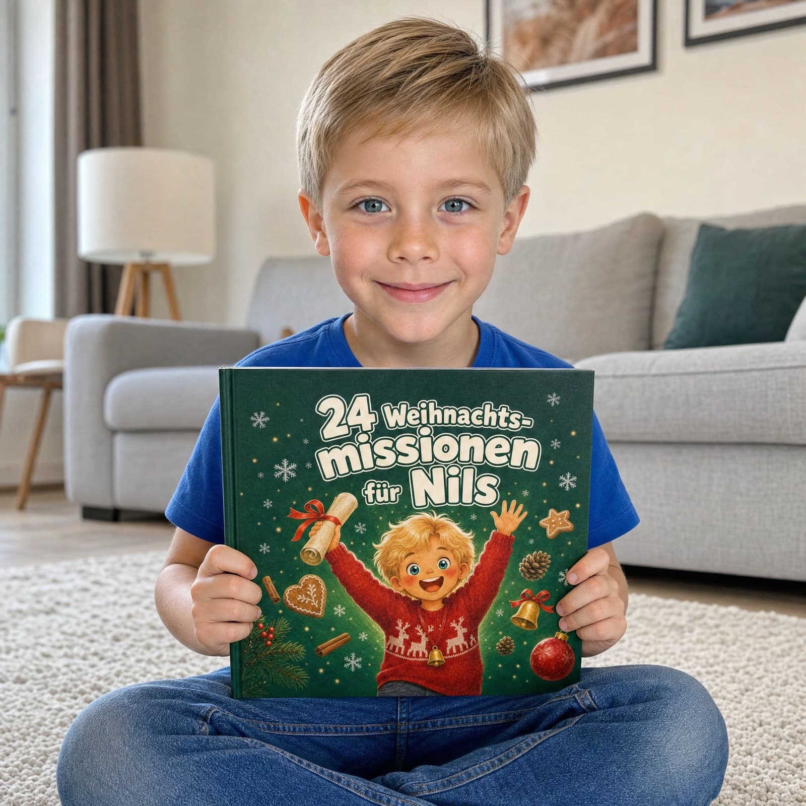 Dein Kind auf dem Cover