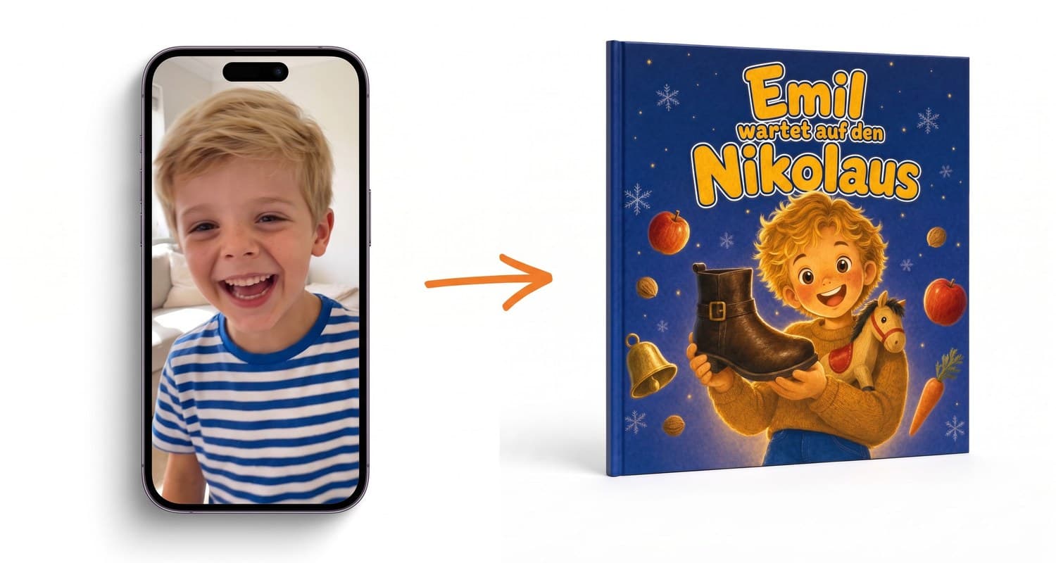 So entsteht euer persönliches Nikolausbuch
