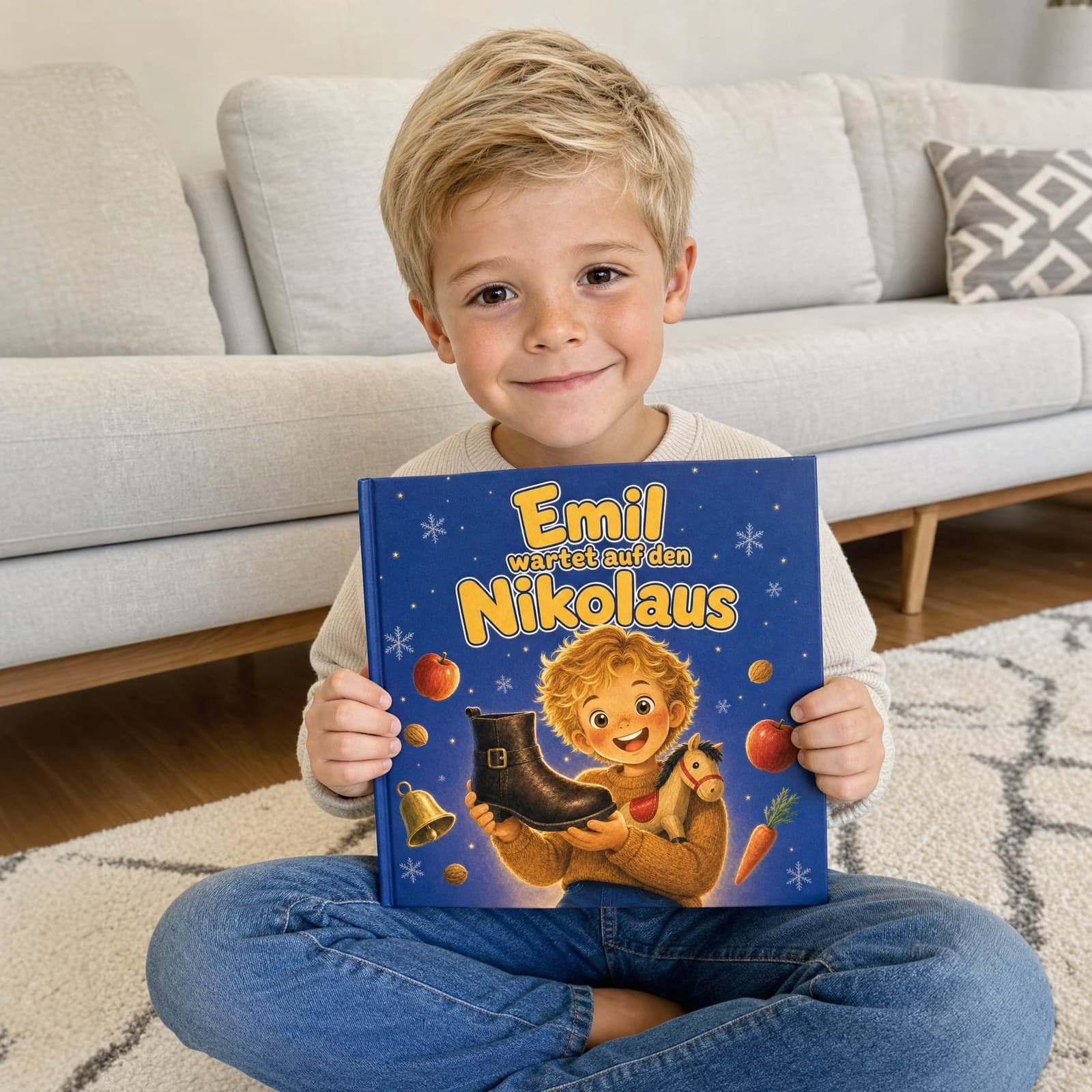 Dein Kind auf dem Cover