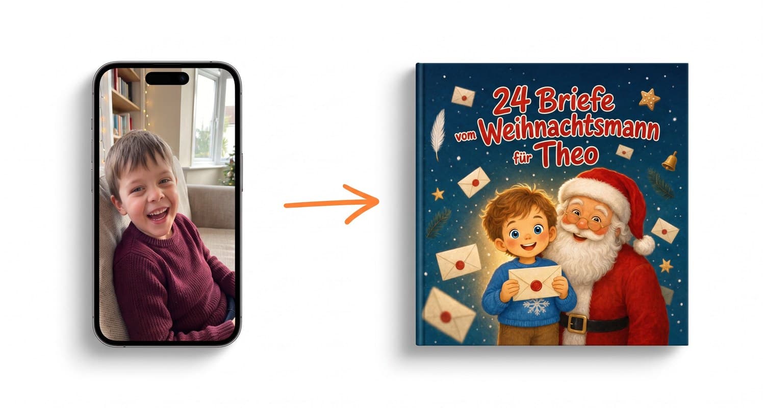 So entstehen eure 24 Briefe vom Weihnachtsmann