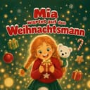 Personalisiertes Weihnachtsbuch — Warten auf den Weihnachtsmann