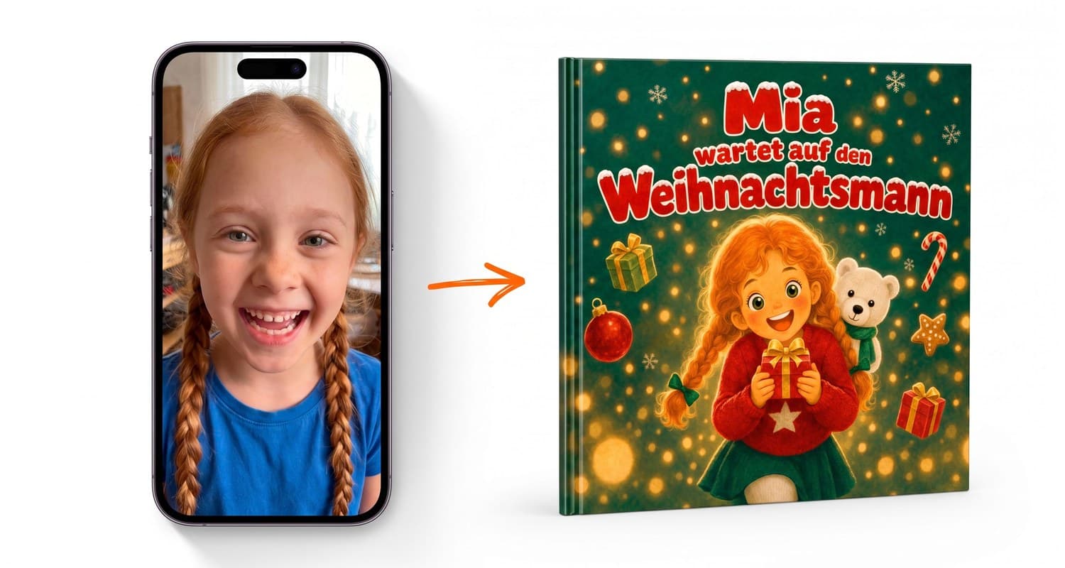 So entsteht euer persönliches Weihnachtsbuch