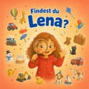 Personalisiertes Wimmelbuch mit deinem Kind und seinem Namen auf dem Cover