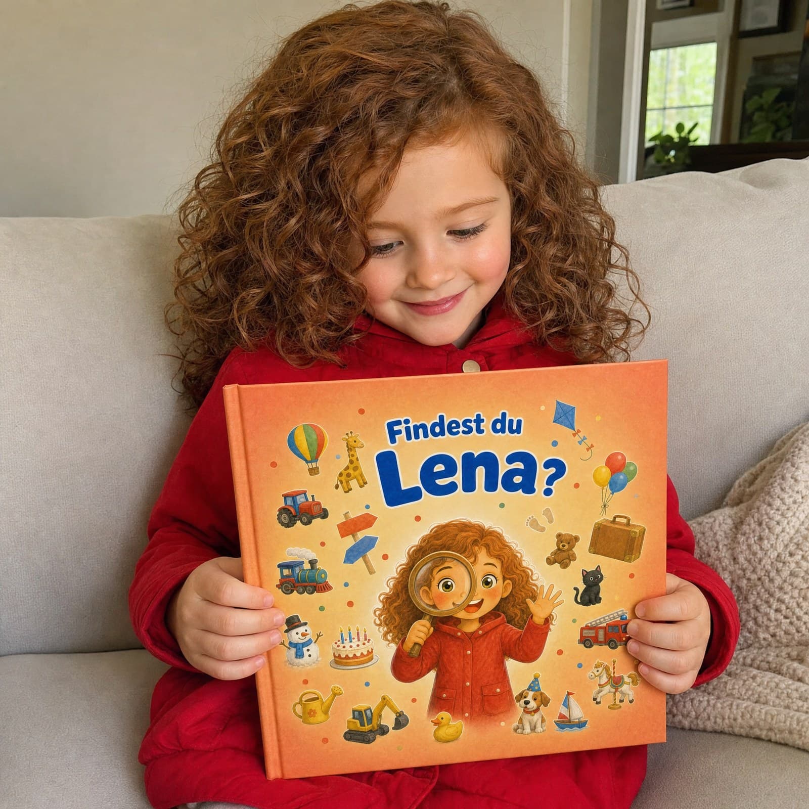 Das Buch im Wohnzimmer