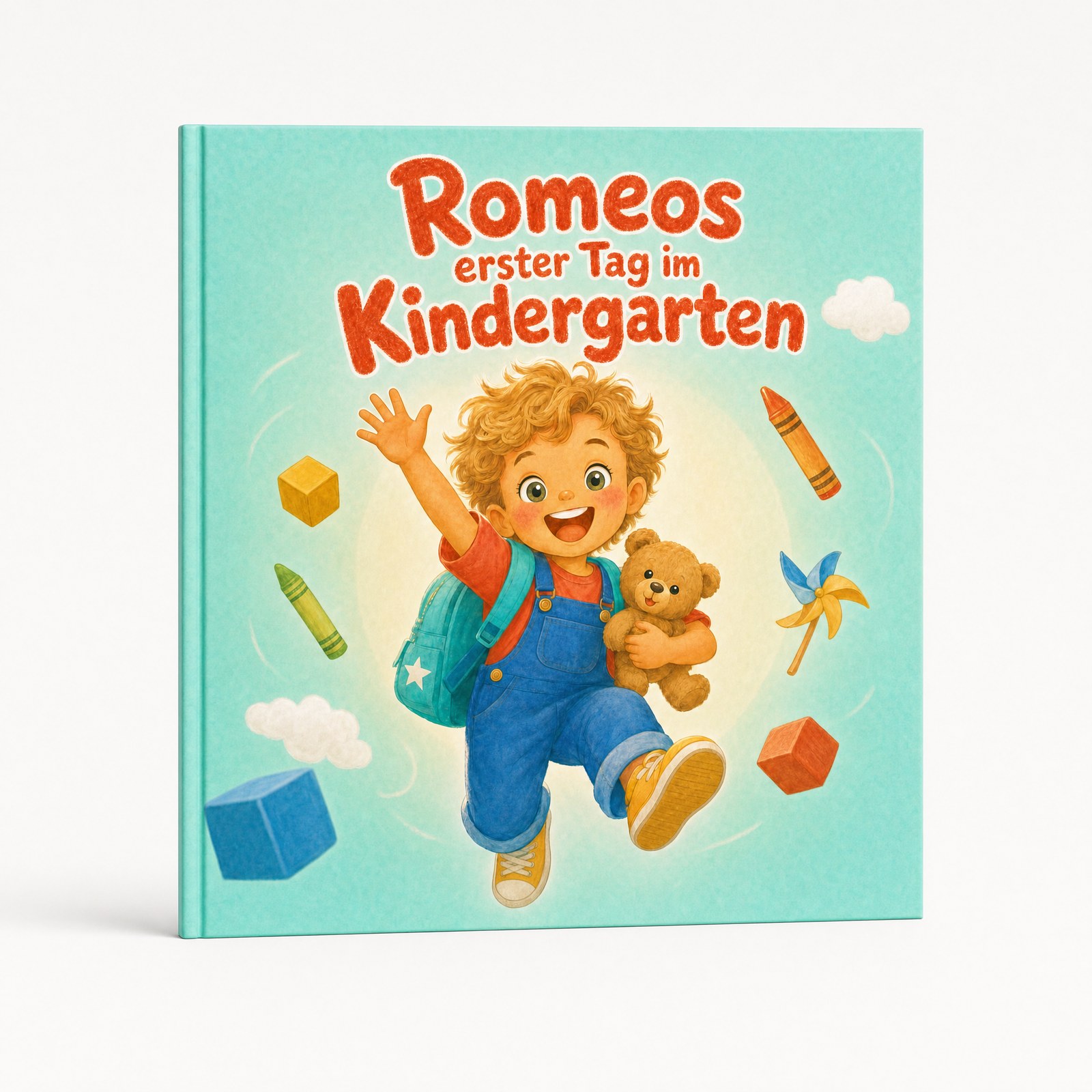 Personalisiertes Kinderbuch zum ersten Kindergartentag