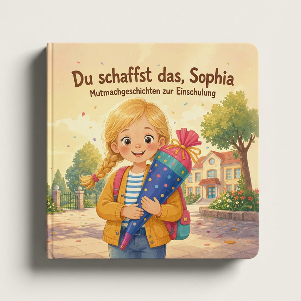 Personalisiertes Mutmachbuch zur Einschulung